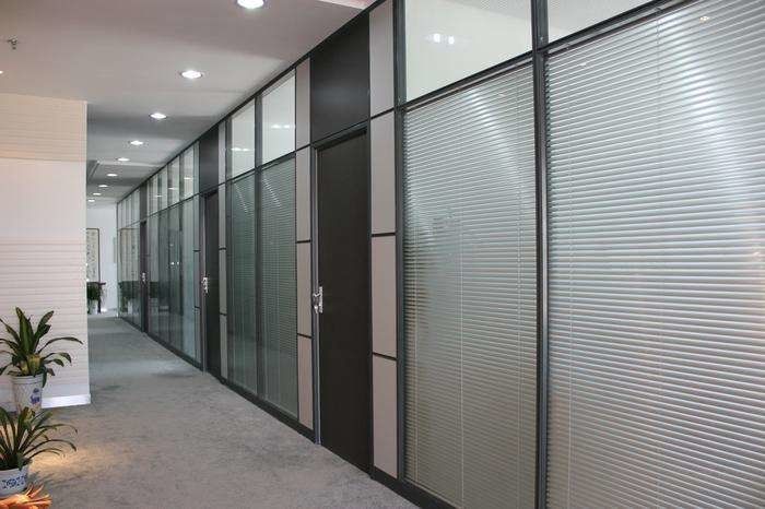 decorative glass partition