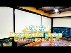 Sleek Aluminium Casement Windows Swing Opening Powder Coating