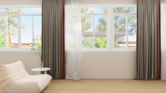 Buildings Aluminium Sliding Windows Rustproof Horizontal Sliding Sash Windows
