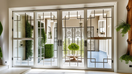 Ventilated Residential Aluminium Sliding Glass Doors Fireproof ODM