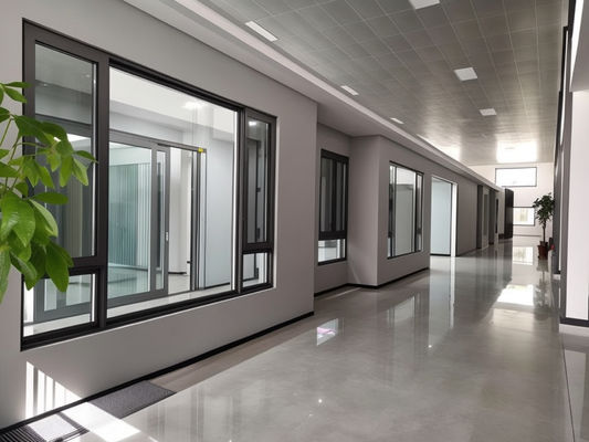 Modern Soundproof Casement Windows Aluminium Powder Coating Windows AAMA