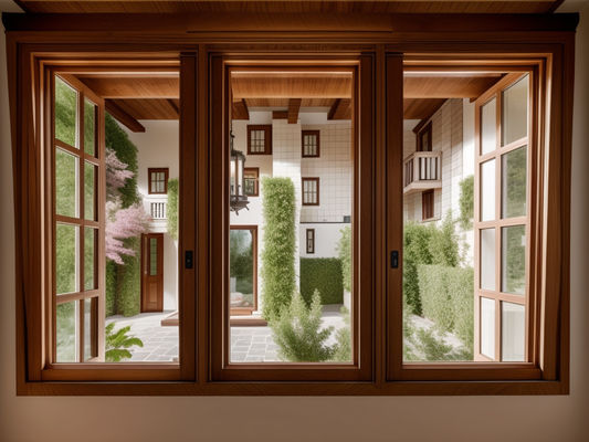 Glass Sliding Window Powder Coated Custom Contemporary Aluminium Windows AAMA