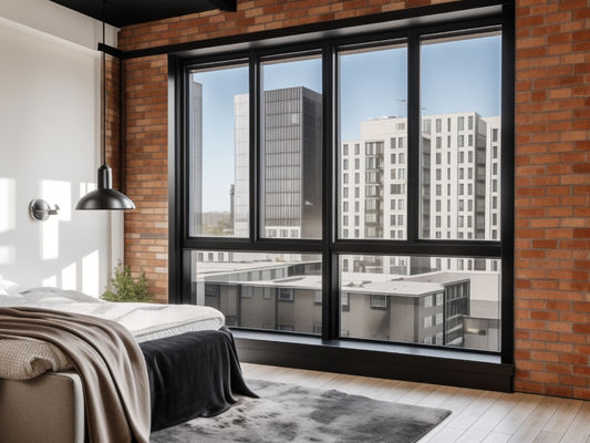 Customized Aluminium Sliding Sash Windows Soundproof Aluminum Slider Frame