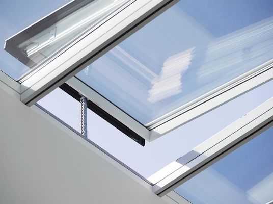 OEM / ODM Aluminium Window Insulation Outward Top Hung Opening Out Window