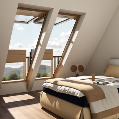 Bottom Hung Casement Glass Window Fireproof Fixed Aluminum Windows Commercial