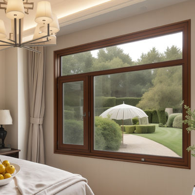 OEM / ODM Large Bottom Hung Casement Windows Soundproof Function