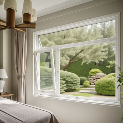 Glass Thermal Break Aluminum Replacement Windows Casement Bottom Hung