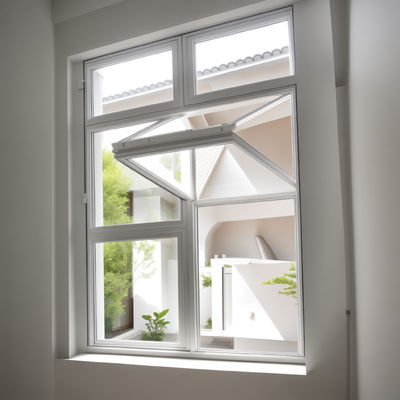 Home Aluminum Fold Up Windows Panels Glass Sliding Bifold Windows