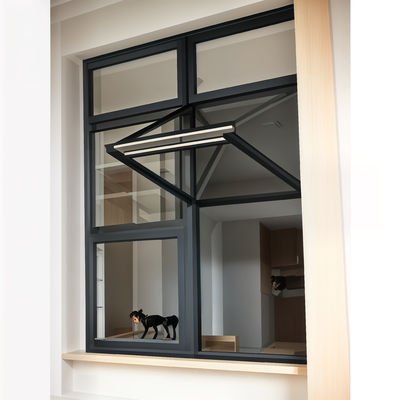 Contemporary Custom Bifold Windows Aluminum Glass Sliding Folding Window