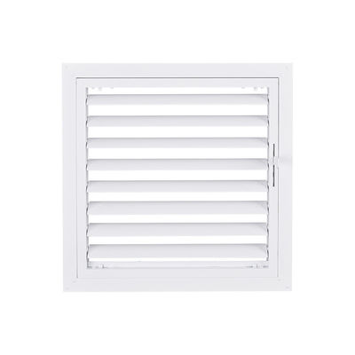 OEM / ODM Bathroom Aluminium Louvered Windows Powder Coating Surface