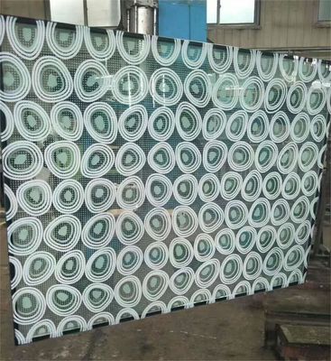 Fired Enamelled Glass Panels Stunning Interior Window Glass Customized