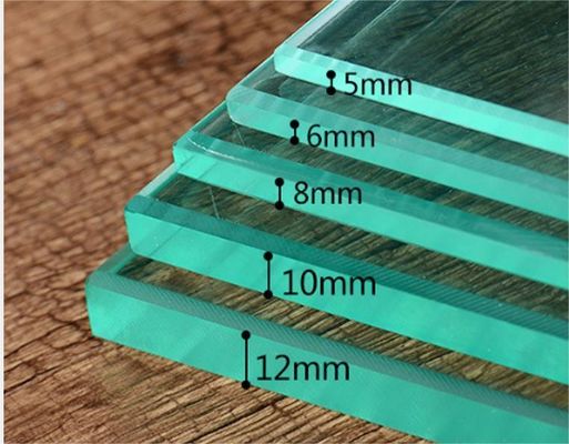 GP-001 Clear Safety Tempered Glass Panels 3mm-19mm