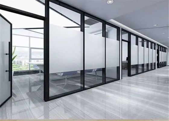 High Privacy Sandblasted Glass Door Inserts Frosted Privacy Glass for Residential Buildings