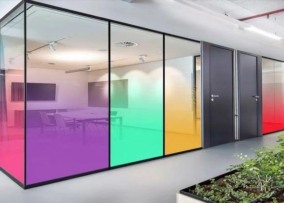 High Durability and UV Protection in Custom Cut Satin Glass Partitions for Your Requirements