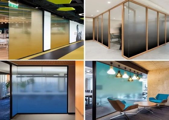 Customizable Frosted Privacy Glass for High Durability and Aesthetic Appeal