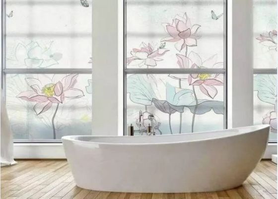 Opaque Finish Frosted Privacy Glass Customizable and for Privacy Solutions